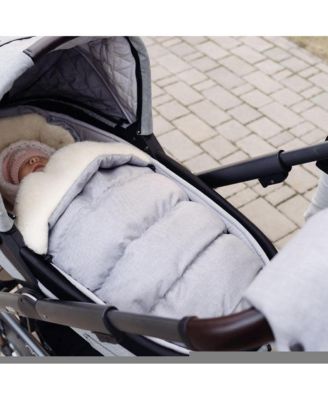Baby Coverbaby Arctic Organic Wool Adjustable Footmuff