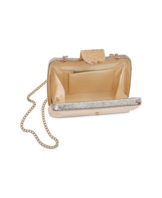Woman's Tatum Faux Leather Minaudiere