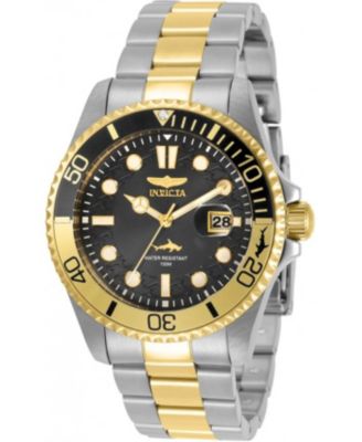 Men's 30944 Pro Diver Quartz 3 Hand Black Dial Watch