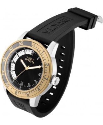 Men's 35681 Specialty Quartz Multifunction Black, White Dial Watch