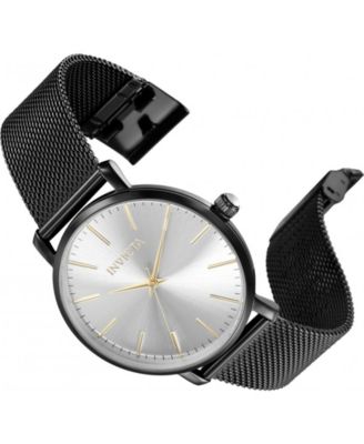 Women's 36911 Angel Quartz 3 Hand Silver Dial Watch