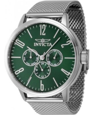 Men's 47120 Specialty Quartz Chronograph Green Dial Watch