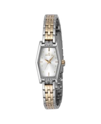 Women's 48132 Angel Quartz 3 Hand Silver Dial Watch