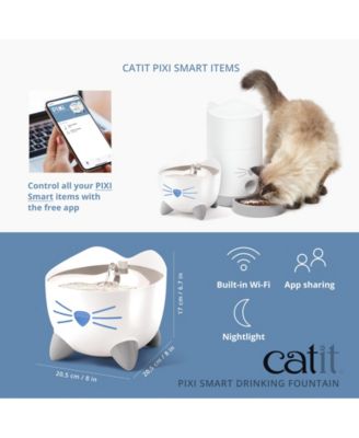 Pixi Smart Drinking Fountain, Stainless Top