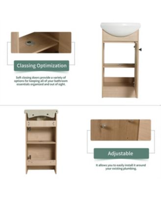 18 Inch Freestanding Bathroom Vanity