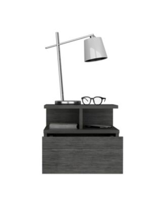 Nightstand Floating Flopini, Bedroom, Smokey Oak