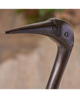 Streamdale Rust-Proof Aluminum Crane Garden Statue