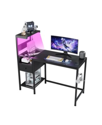 Multi-Functional Computer Desk with Power & Storage
