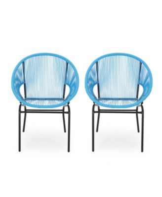 Modern Black Basket Chairs Durable & Stylish for Outdoor Comfort