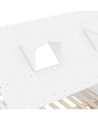 Full Size Wood Bed House Bed Frame