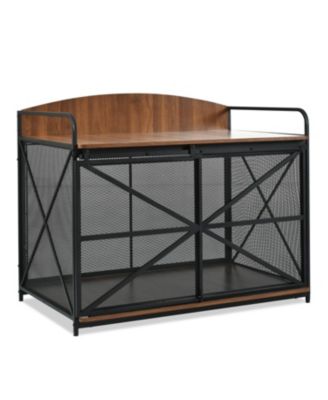 Dog Crate Furniture - Farmhouse End Table