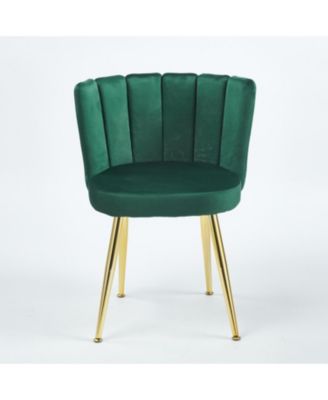 Mid-Century Glass Top Dining Table Set