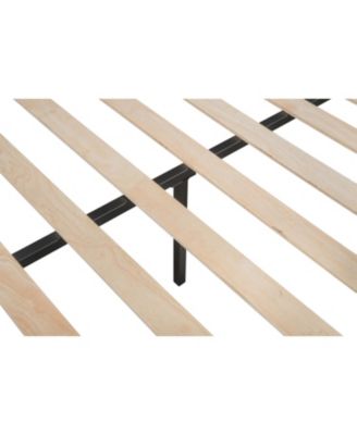 Triple Bunk Bed - Sturdy Metal Frame Wooden Slats