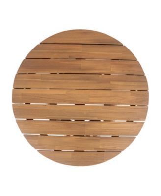 Acacia Wood Patio Coffee Table