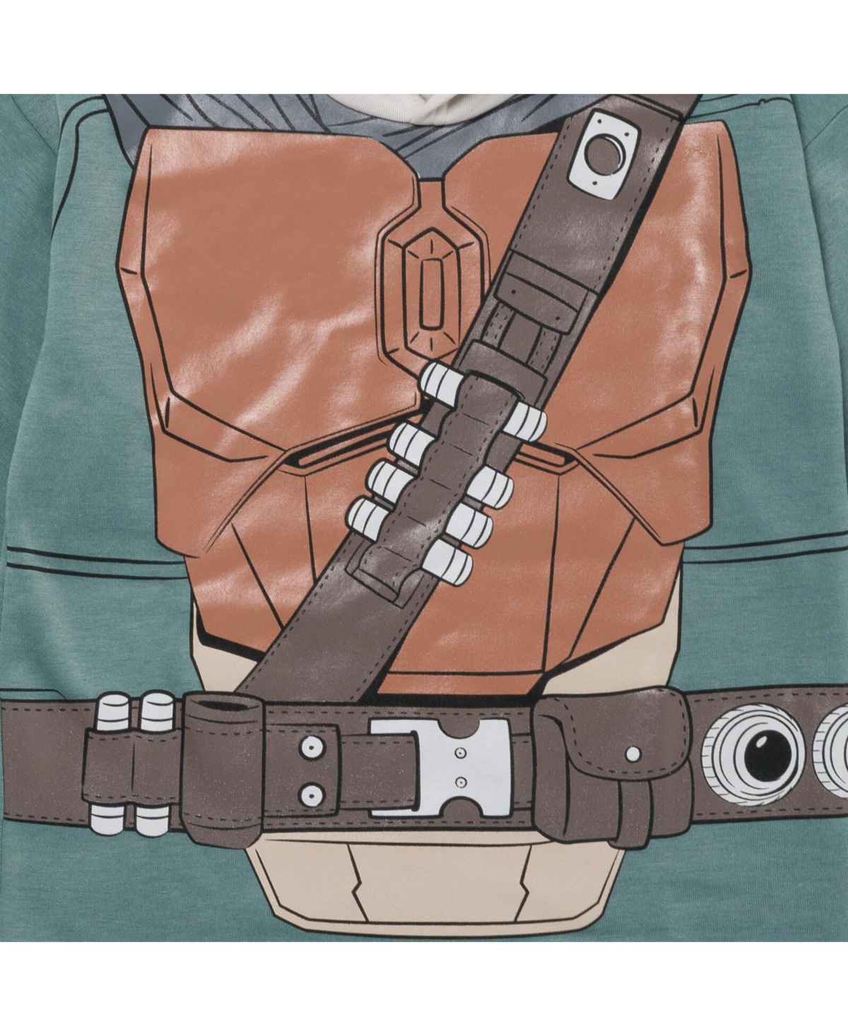 Star Wars Little Boys Darth Vader Boba Fett The Mandalorian Fleece Pullover Hoodie and Pants Outfit Set