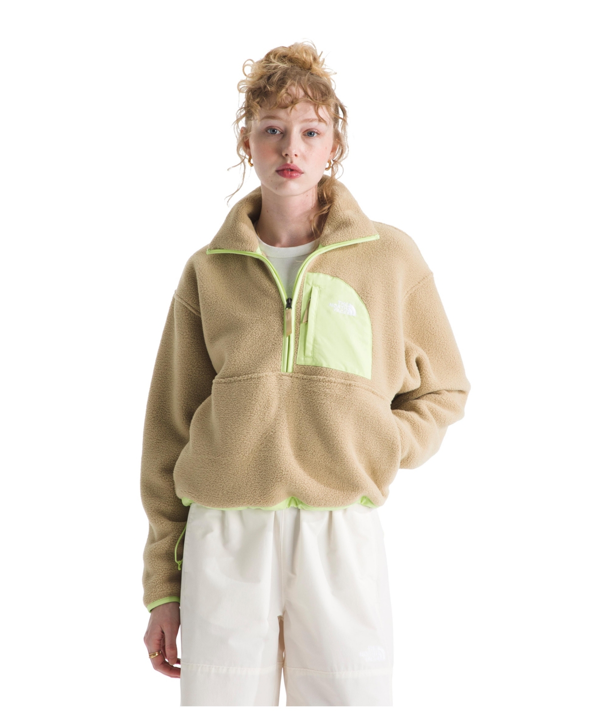 The North Face Women's Yumiori Off-peak Half-zip Jacket In Brown