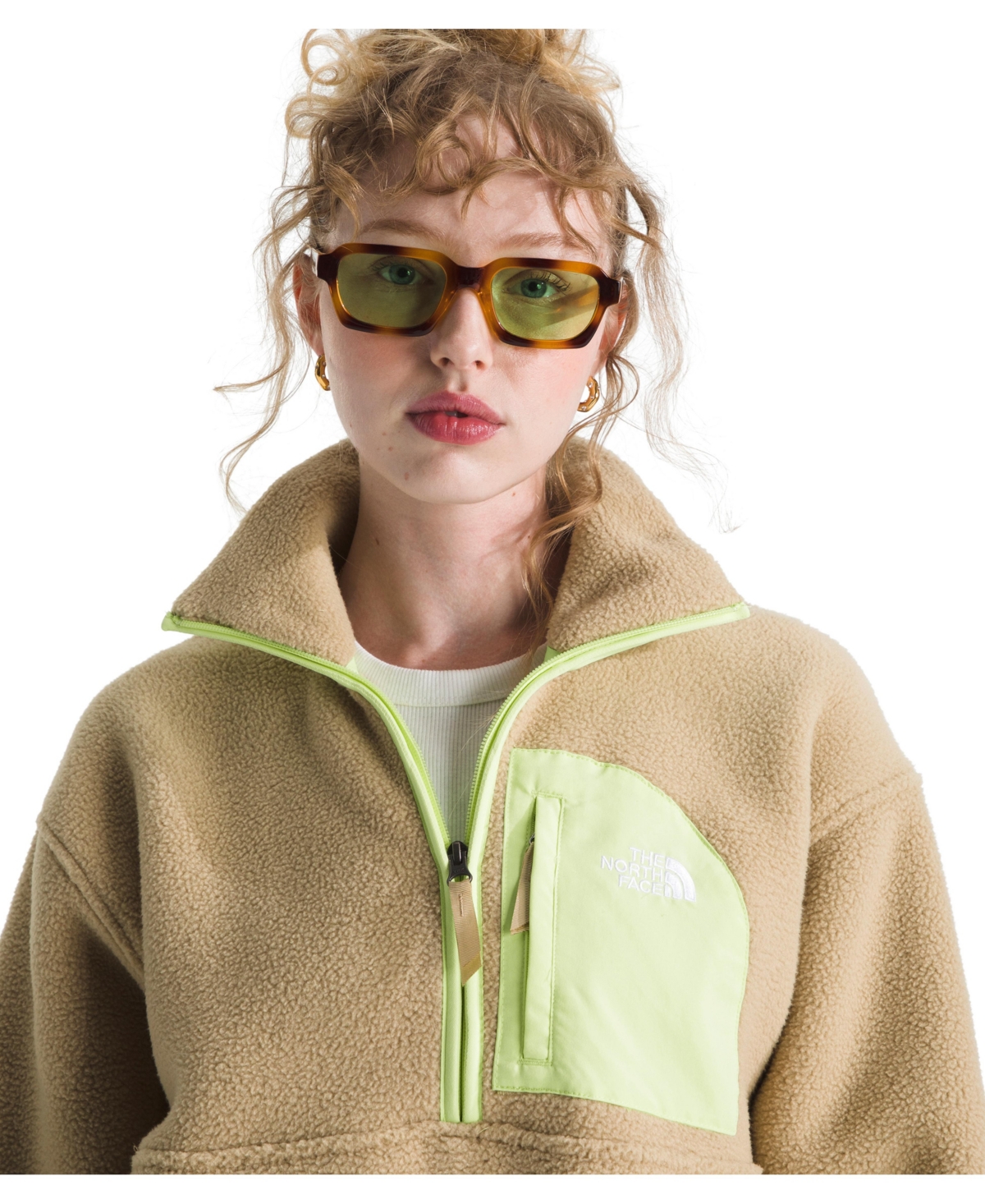 The North Face Women's Yumiori Off-peak Half-zip Jacket In Brown