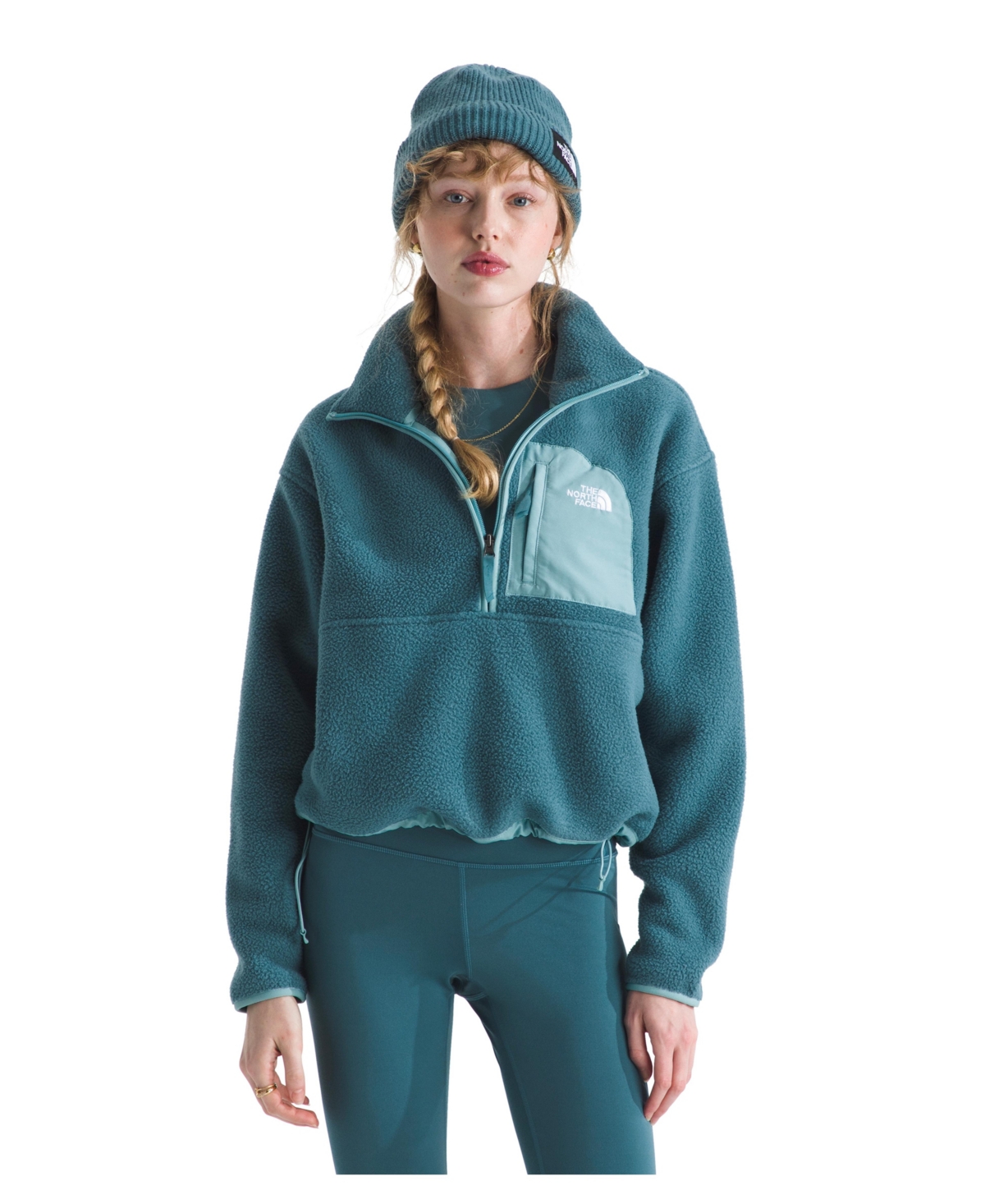The North Face Women's Yumiori Off-peak Half-zip Jacket In Blue