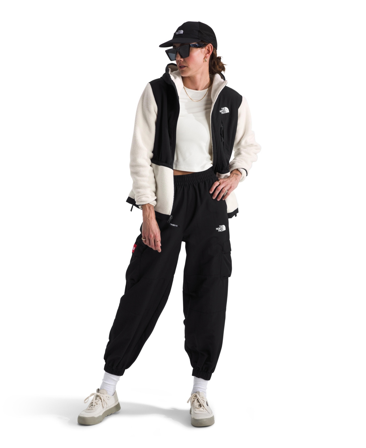 The North Face Womens Retro Denali Hoodie In Black