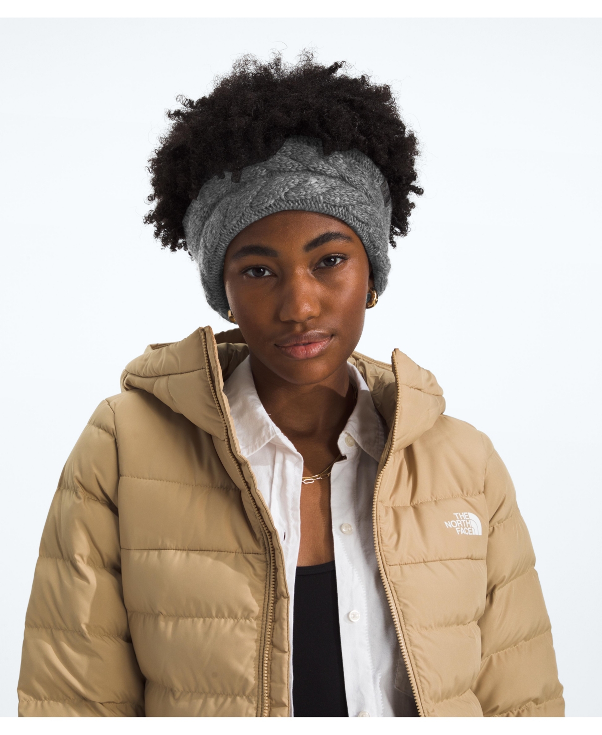 The North Face Women's Oh Mega Fleece Earband In Gray