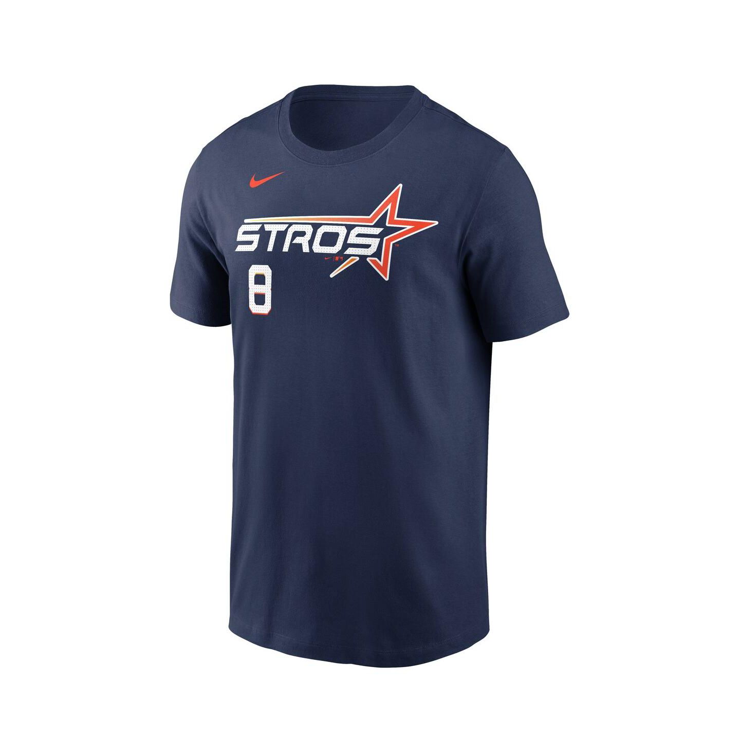 Мужская футболка Nike Christian Walker Navy Houston Astros 2025 City Connect Fuse Name & Number — фото 3