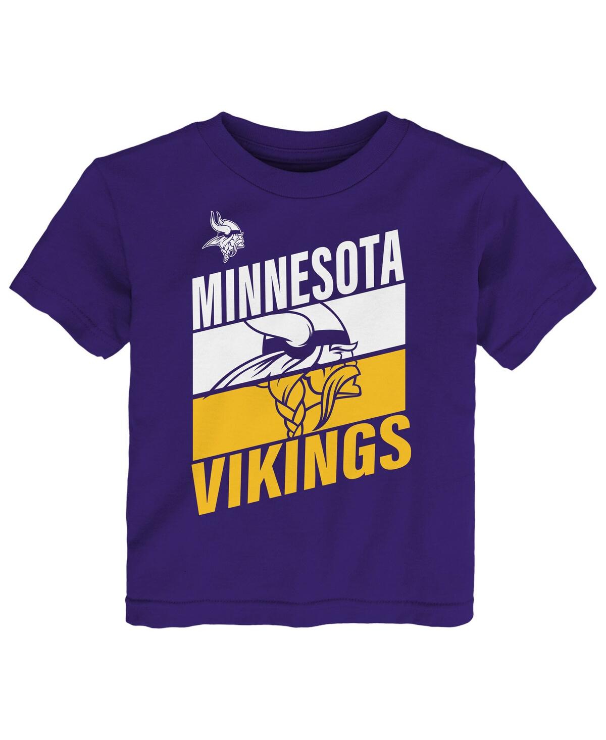 Outerstuff Toddler Purple Minnesota Vikings Teamwork T-shirt In Purple