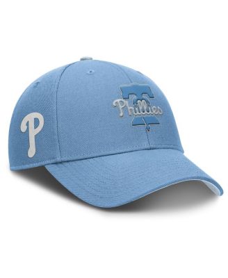 Nike - Men's Light Blue Philadelphia Phillies Rise Dri-Fit Adjustable Hat