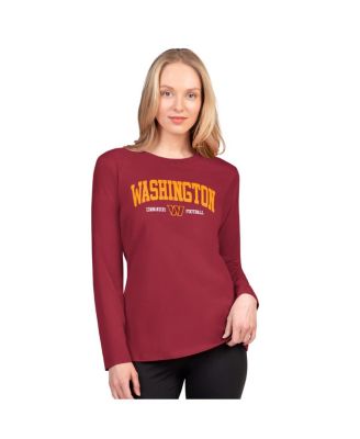 G-III 4Her by Carl Banks - Women's Burgundy Washington Commanders Best Play Long Sleeve T-shirt