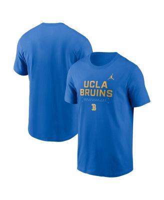 Jordan - Men's Blue UCLA Bruins 2025 Courtside Basketball Performance T-shirt