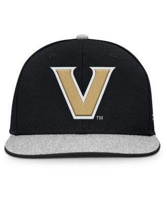 Men's Black Vanderbilt Commodores Loden Snapback Hat