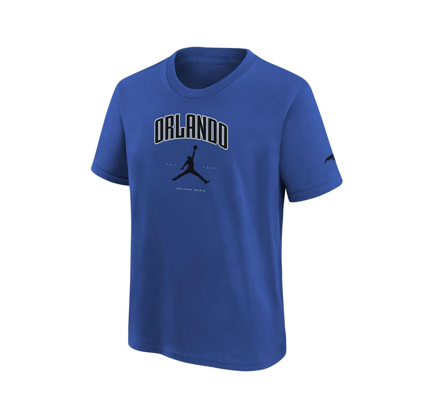 Big Boys and Girls Blue Orlando Magic Essential Cities T-Shirt