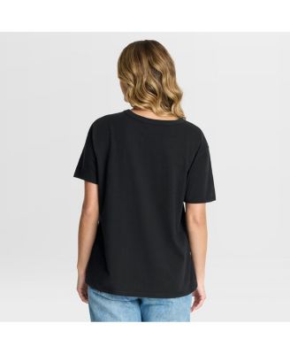 Women's Black Chicago Bears Blackout Kneel Down Legacy T-Shirt