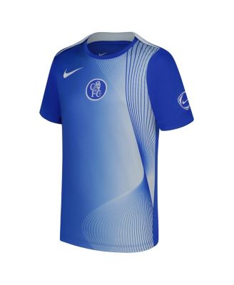 Big Boys and Girls Blue Chelsea 2025/26 Third Academy Pro Pre-Match Dri-Fit Jersey