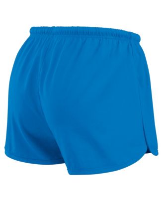 Women's 2-Piece Powder Blue Los Angeles Chargers Heavy Rugby Jersey Long Sleeve T-Shirt and Shorts Lounge Set