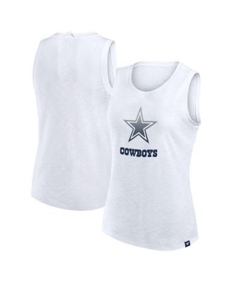 Fanatics - Women's White Dallas Cowboys Slub Tank Top