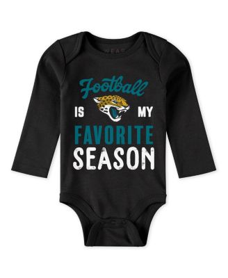 Baby Boys and Girls 3-Piece Jacksonville Jaguars Turn Me Around Bodysuits Pants Set