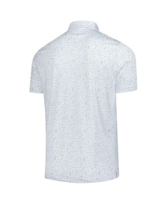Men's White Arnold Palmer MATTR Sketch Polo Shirt