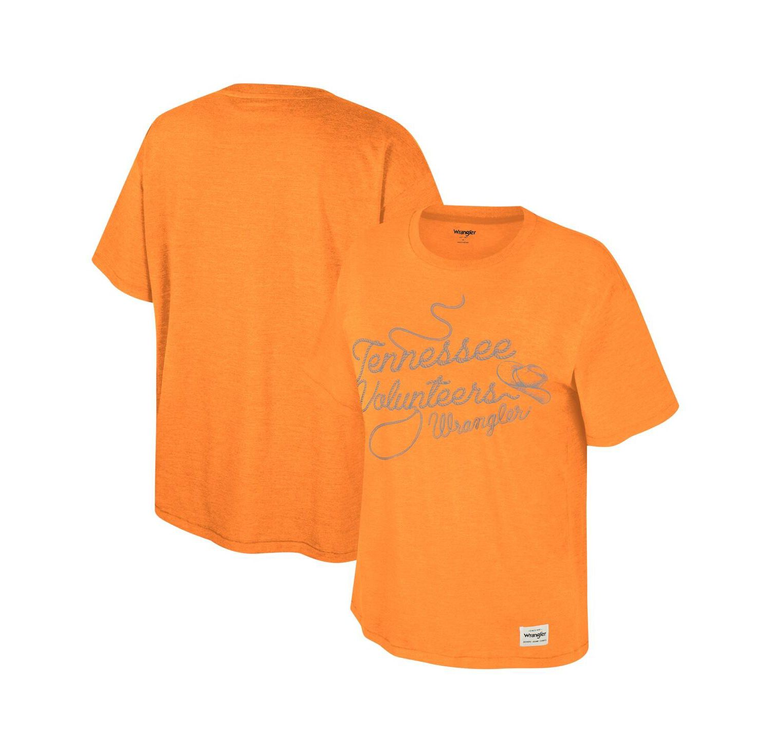x Wrangler Women's Tennessee Orange Tennessee Volunteers Lasso Oversized T-Shirt