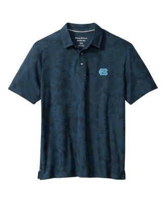 Tommy Bahama - Men's Navy North Carolina Tar Heels Palm Fresco Hibiscus IslandZone Polo Shirt