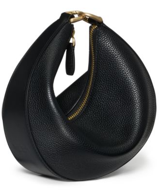 Duo Medium Pebbled Leather Crossbody Bag