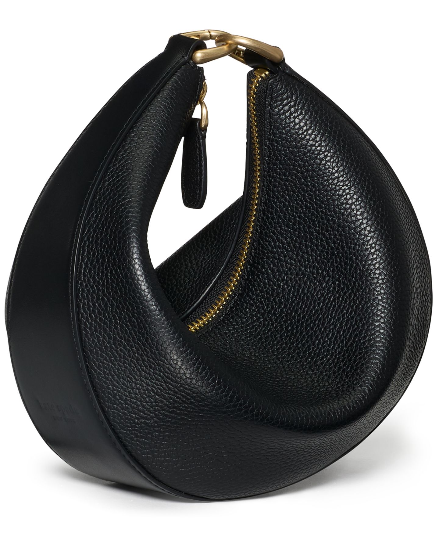 Женские сумки kate spade new york Duo Small Pebbled Leather Crossbody Handbag, цвет: Чёрный — фото 4
