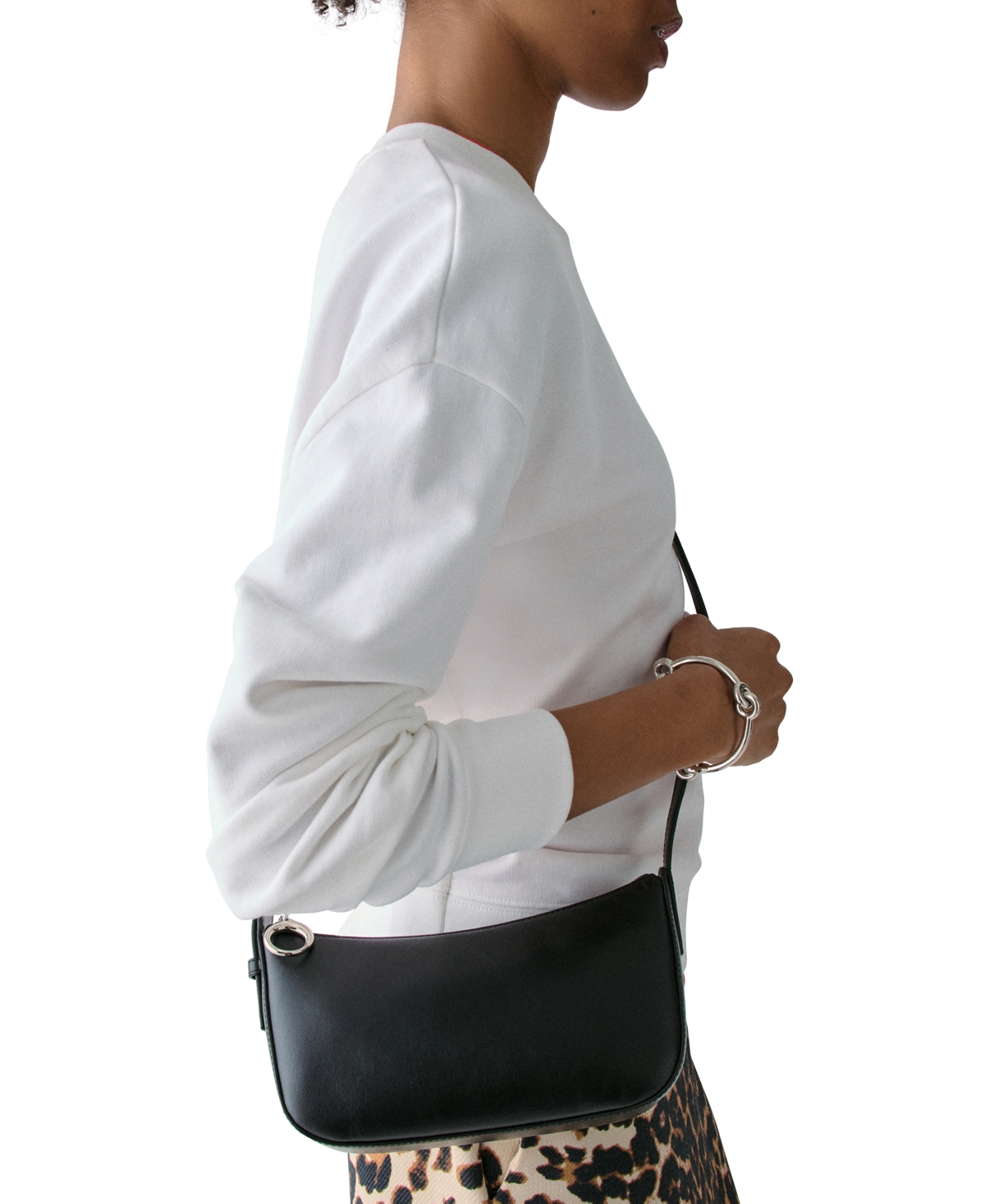 Kate Spade Halo Small Crossbody Bag In Black