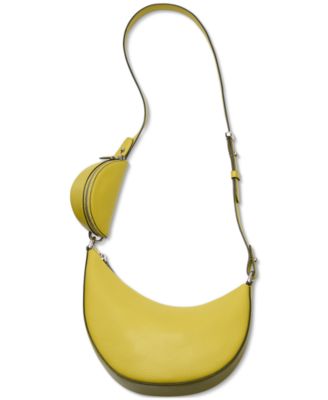 Duo Small Pebbled Leather Crossbody Bag