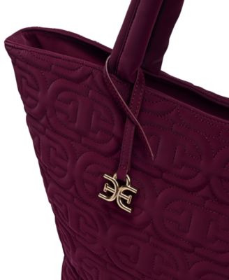 Ethyl Top Zip Medium East West Tote