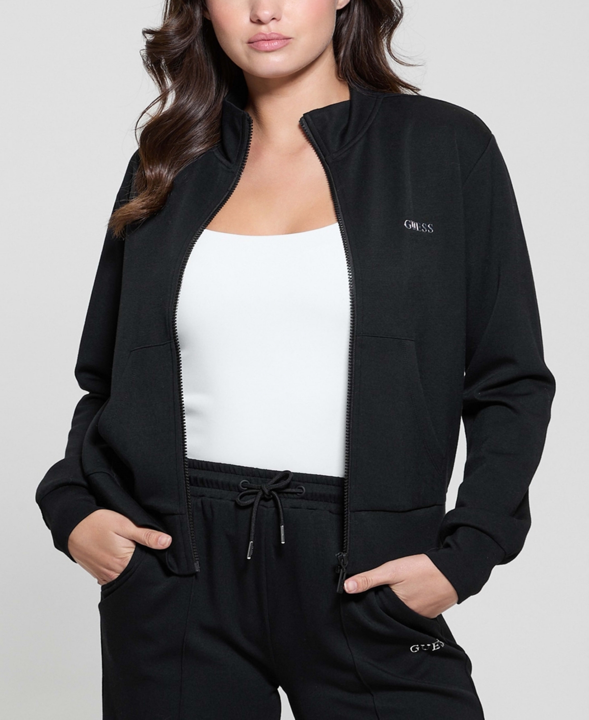 Guess Women's Gelsey Full Zip Sweatshirt