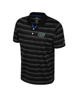 Men's Black Florida Gators Milk Steak Polo Shirt