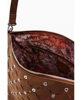 Women's Medium cut-out faux leather bag