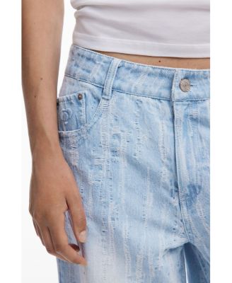 Women's Ripped effect jeans