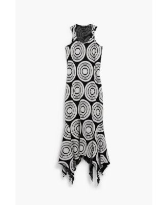 Women's Long dress with circles