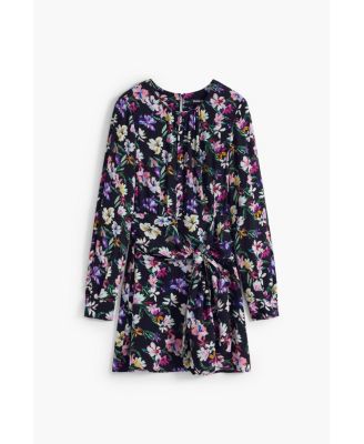 Women's Floral knot short dress